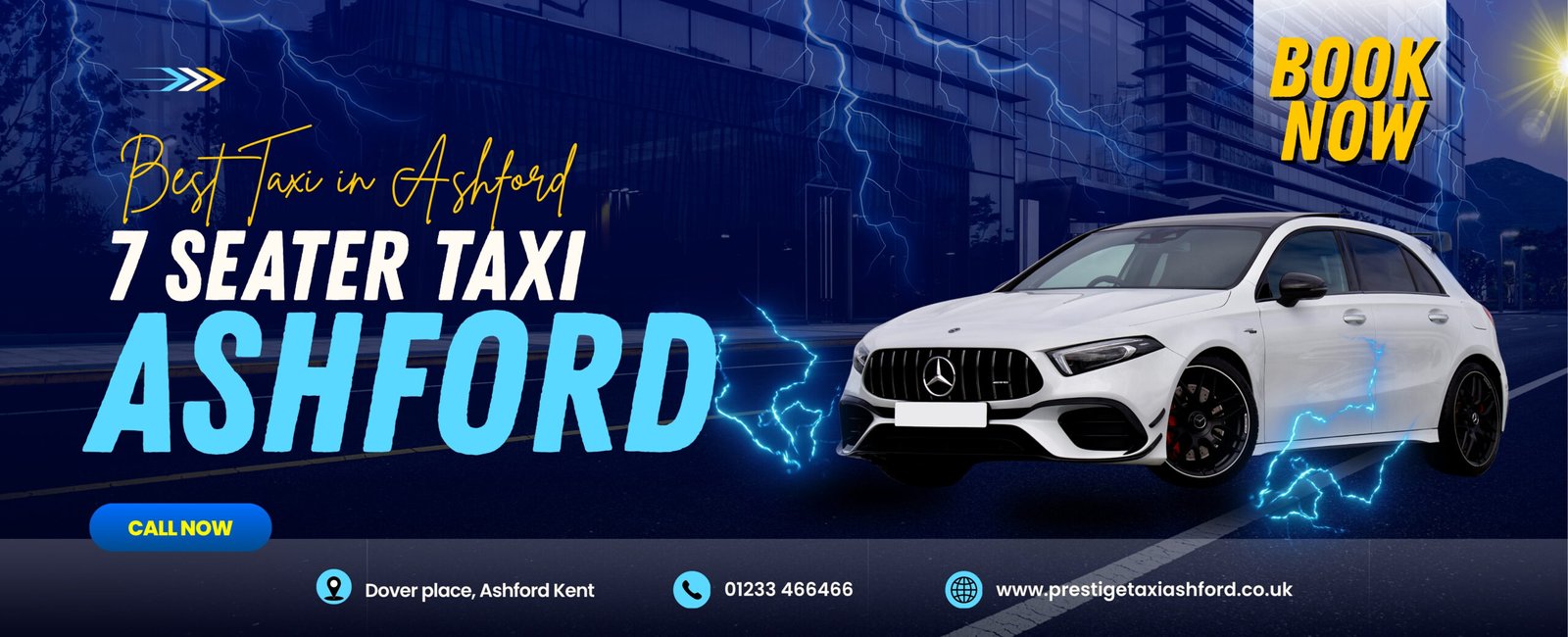 7 Seater Taxi Ashford – Comfortable Group Travel Made Easy